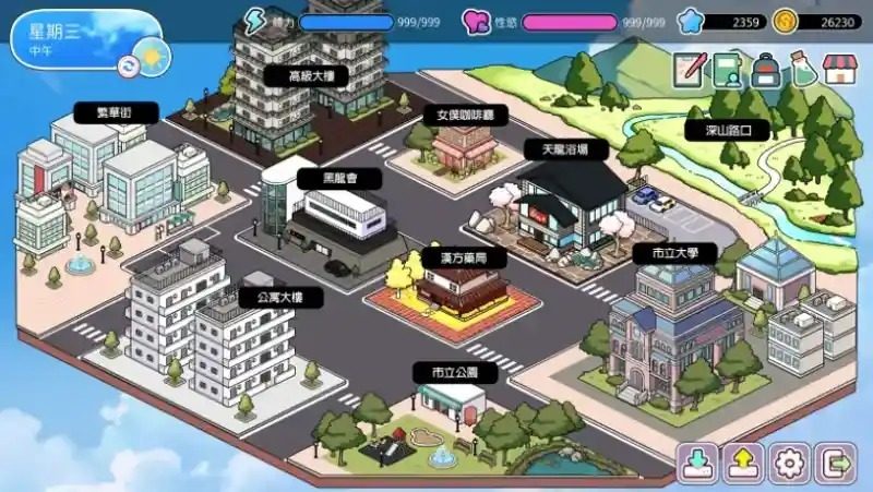 背德浴场 实机画面 玩法截图